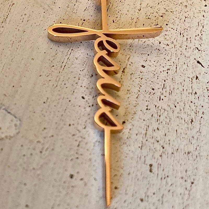 Glaube Tragen: Jesus Halskette - Stilvoll und Inspirierend 🧎♀️
