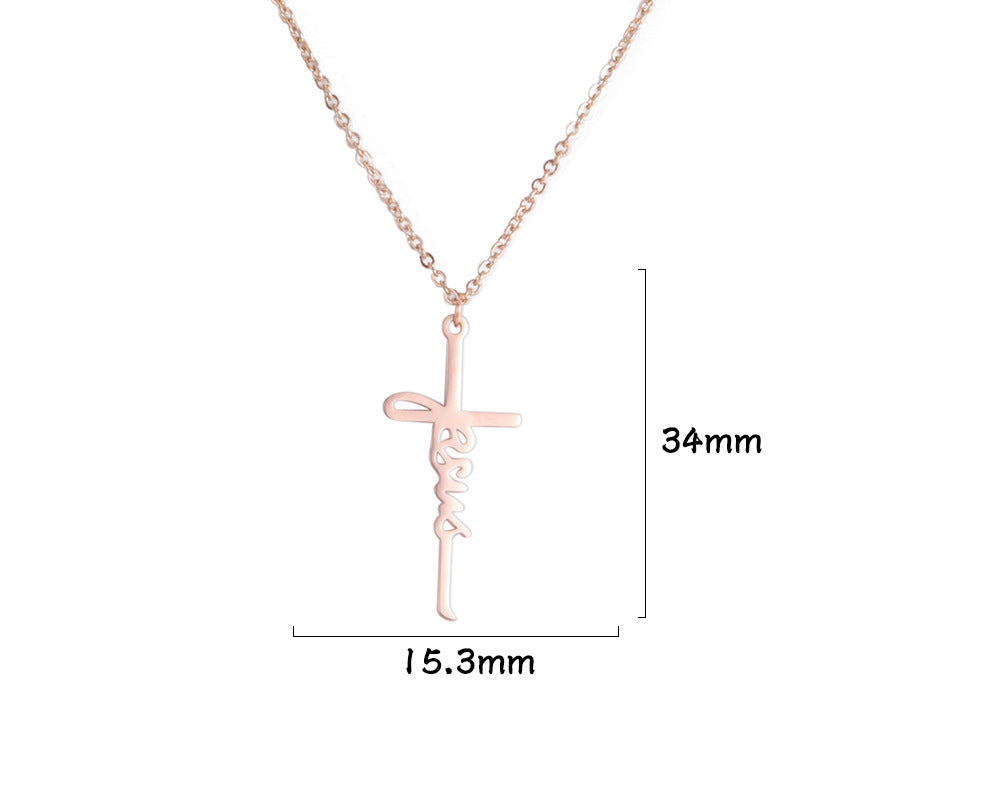 Jesus Faith Necklace ✝️ 💫hhhh