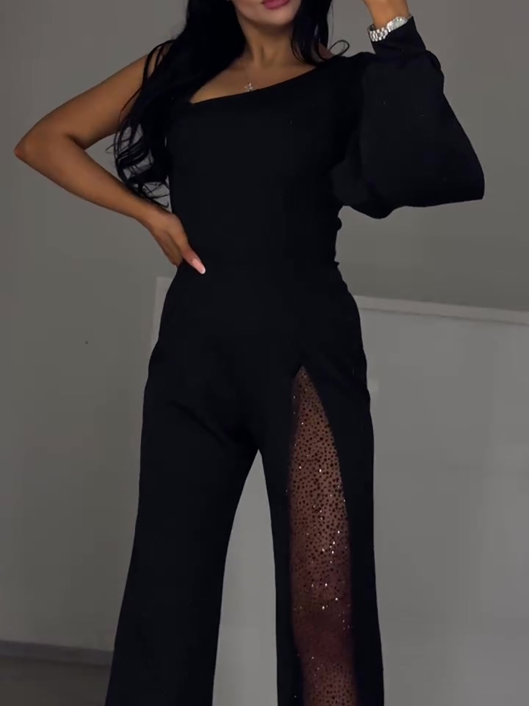 Sleeve Jumpsuit