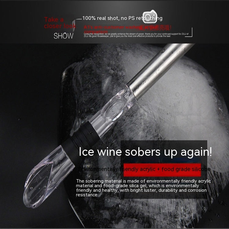 Red Wine Popsicle Cooler Stainless Steel