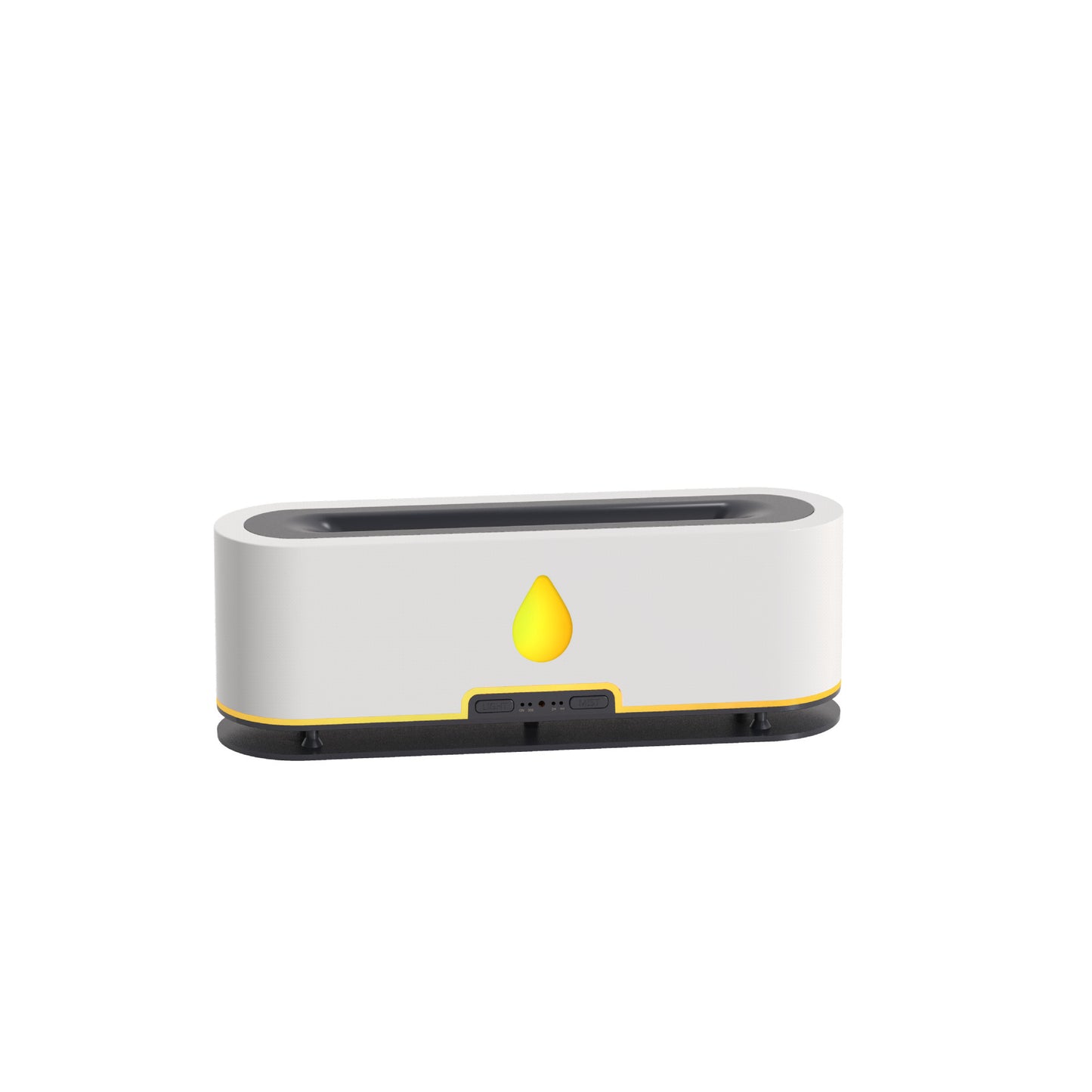 Ultrasonic Flame Aroma Diffuser Simulation Flame