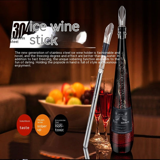 Red Wine Popsicle Cooler Stainless Steel