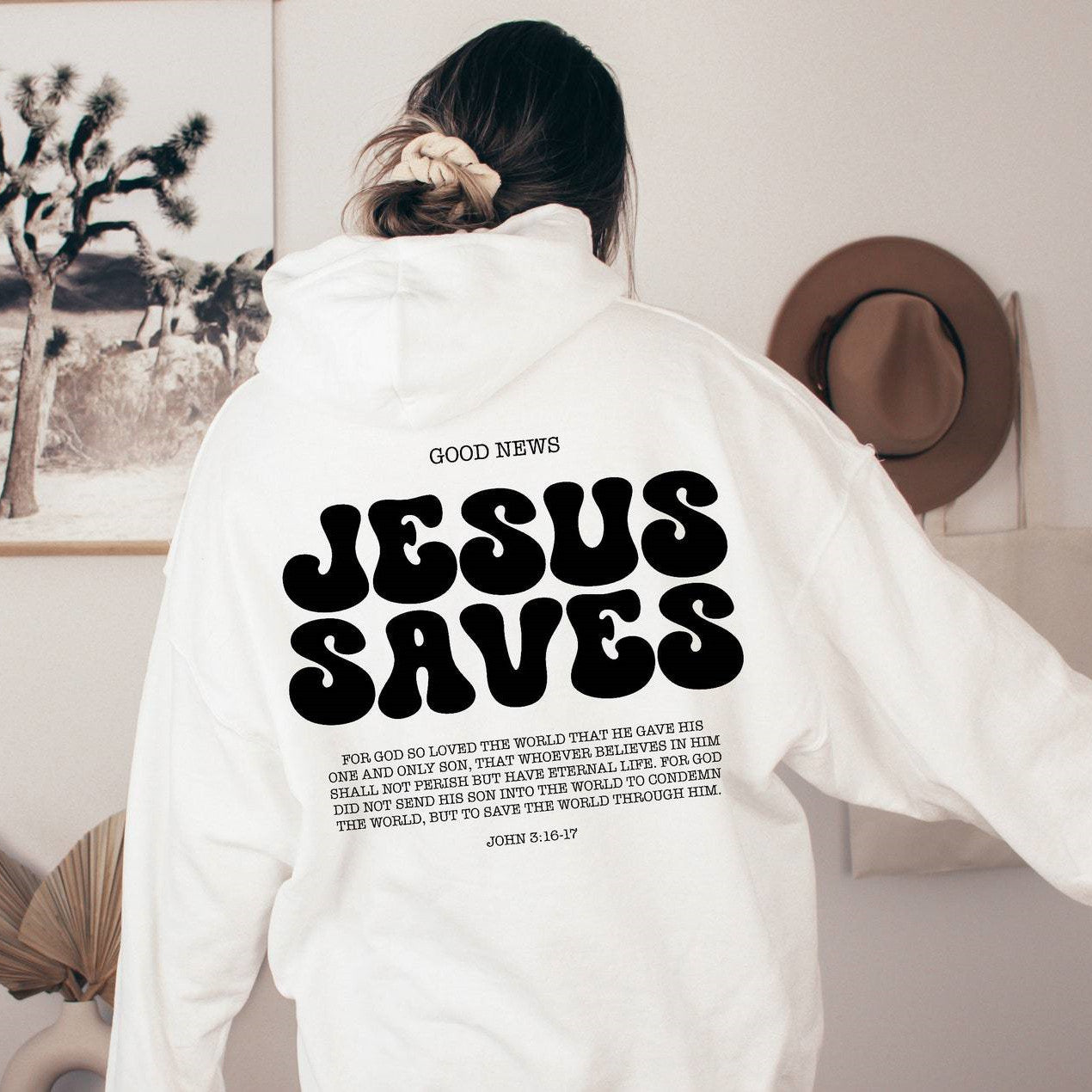 Ewige Liebe Pullover - Mit Johannes 3:16-17 💞