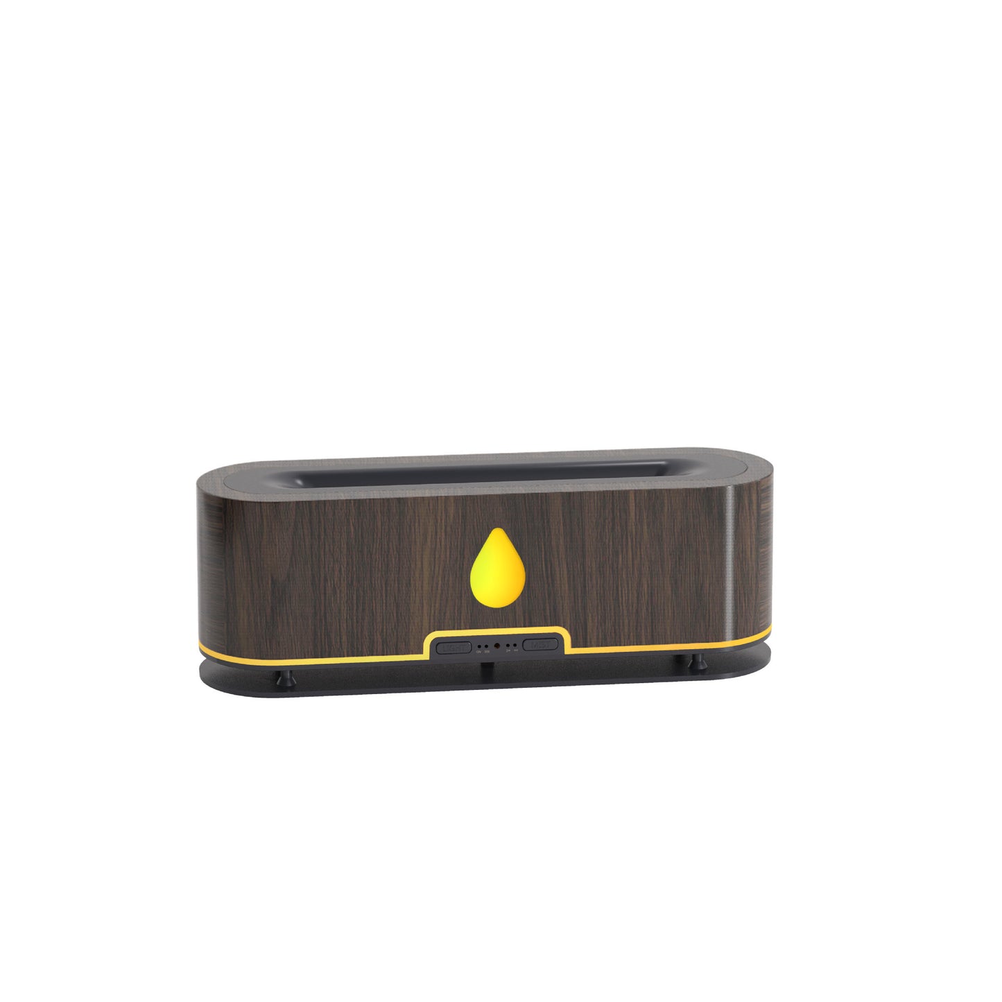 Ultrasonic Flame Aroma Diffuser Simulation Flame