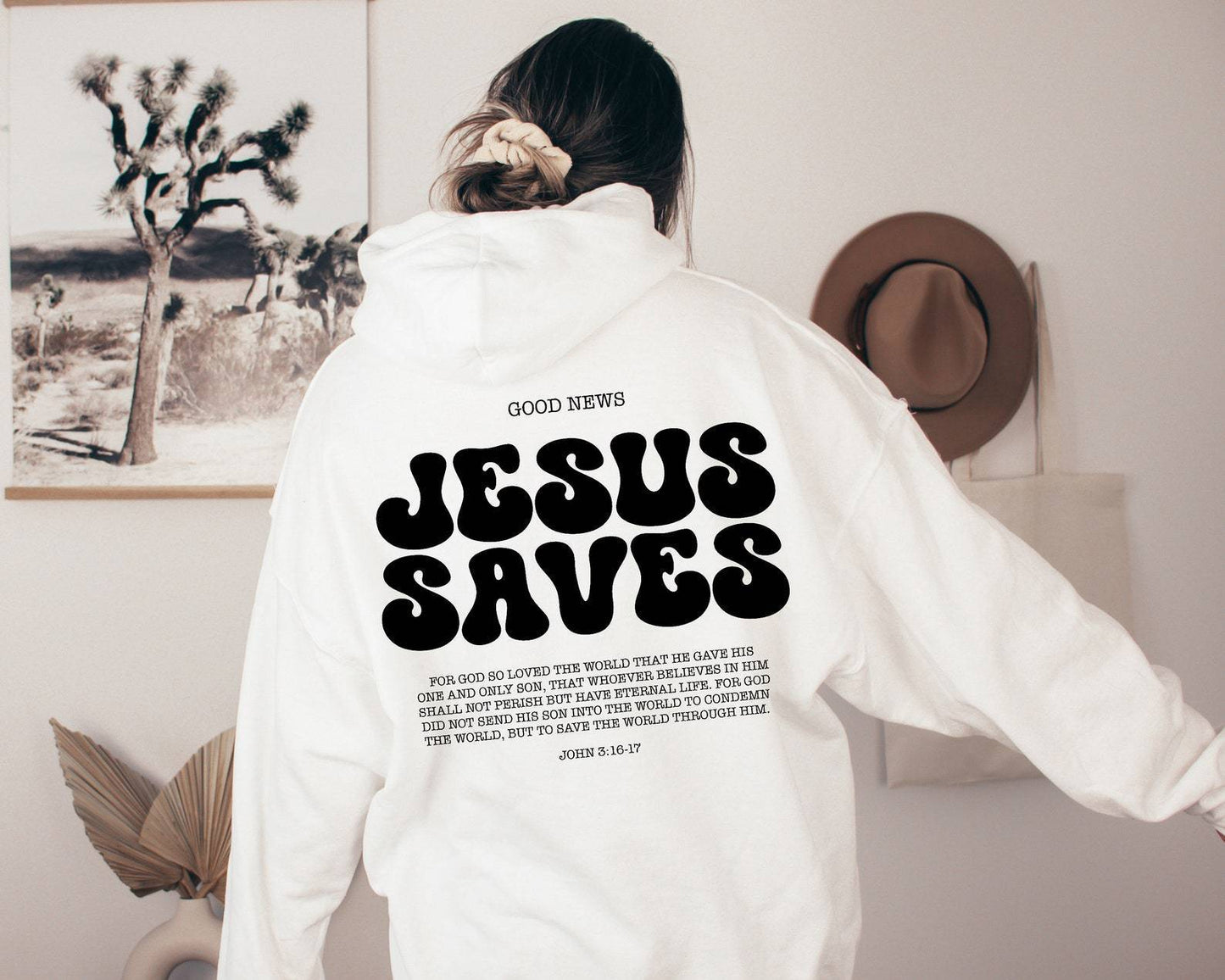 Ewige Liebe Pullover - Mit Johannes 3:16-17 💞